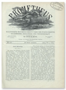 Prometheus : Illustrirte Wochenschrift über die Fortschritte in Gewerbe, Industrie und Wissenschaft. 7. Jahrgang, 1896, Nr 325