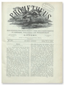 Prometheus : Illustrirte Wochenschrift über die Fortschritte in Gewerbe, Industrie und Wissenschaft. 7. Jahrgang, 1896, Nr 328
