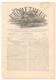 Prometheus : Illustrirte Wochenschrift über die Fortschritte in Gewerbe, Industrie und Wissenschaft. 8. Jahrgang, 1896, Nr 367
