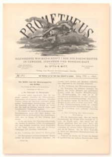 Prometheus : Illustrirte Wochenschrift über die Fortschritte in Gewerbe, Industrie und Wissenschaft. 8. Jahrgang, 1897, Nr 385