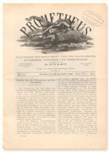 Prometheus : Illustrirte Wochenschrift über die Fortschritte in Gewerbe, Industrie und Wissenschaft. 8. Jahrgang, 1897, Nr 395