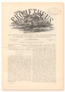 Prometheus : Illustrirte Wochenschrift über die Fortschritte in Gewerbe, Industrie und Wissenschaft. 8. Jahrgang, 1897, Nr 406