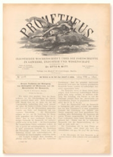 Prometheus : Illustrirte Wochenschrift über die Fortschritte in Gewerbe, Industrie und Wissenschaft. 8. Jahrgang, 1897, Nr 408