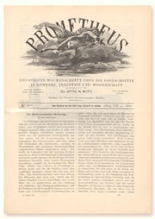 Prometheus : Illustrirte Wochenschrift über die Fortschritte in Gewerbe, Industrie und Wissenschaft. 8. Jahrgang, 1897, Nr 410