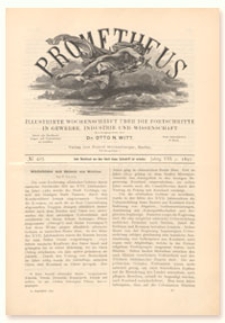 Prometheus : Illustrirte Wochenschrift über die Fortschritte in Gewerbe, Industrie und Wissenschaft. 8. Jahrgang, 1897, Nr 415