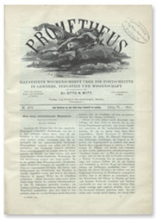 Prometheus : Illustrirte Wochenschrift über die Fortschritte in Gewerbe, Industrie und Wissenschaft. 9. Jahrgang, 1897, Nr 419