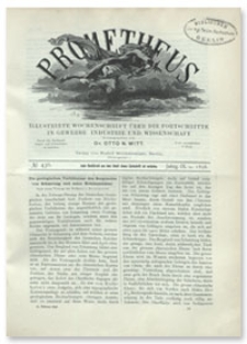 Prometheus : Illustrirte Wochenschrift über die Fortschritte in Gewerbe, Industrie und Wissenschaft. 9. Jahrgang, 1898, Nr 436