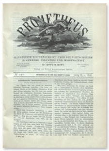 Prometheus : Illustrirte Wochenschrift über die Fortschritte in Gewerbe, Industrie und Wissenschaft. 9. Jahrgang, 1898, Nr 440