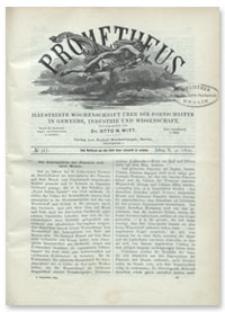 Prometheus : Illustrirte Wochenschrift über die Fortschritte in Gewerbe, Industrie und Wissenschaft. 10. Jahrgang, 1899, Nr 517
