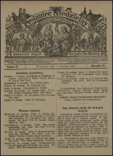 Posłaniec Niedzielny dla Dyecezyi Wrocławskiej. R. 4, 1898, nr 37