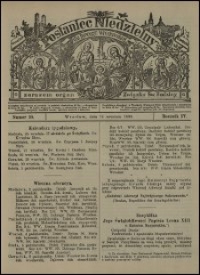 Posłaniec Niedzielny dla Dyecezyi Wrocławskiej. R. 4, 1898, nr 39