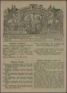 Posłaniec Niedzielny dla Dyecezyi Wrocławskiej. R. 4, 1898, nr 42