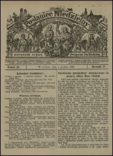 Posłaniec Niedzielny dla Dyecezyi Wrocławskiej. R. 4, 1898, nr 49