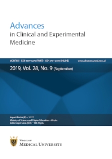 Advances in Clinical and Experimental Medicine, Vol. 28, 2019, nr 9