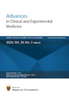 Advances in Clinical and Experimental Medicine, Vol. 29, 2020, nr 3