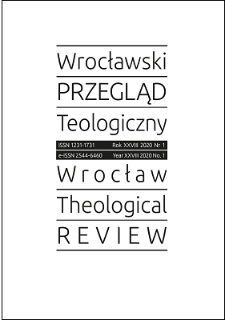 Wrocławski Przegląd Teologiczny. R. 28 (2020), nr 1