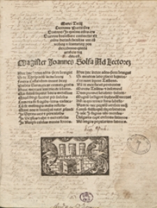 Marci Tullij Ciceronis Partitio[n]es Oratorie [...]