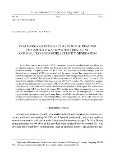Evaluation of integrated UFCW-MFC reactor for azo dye wastewater treatment and simultaneous bioelectricity generation