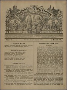 Posłaniec Niedzielny dla Dyecezyi Wrocławskiej. R. 7, 1901, nr 3
