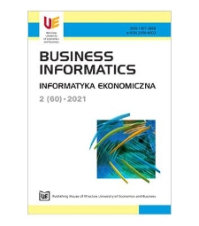 Spis treści [Informatyka Ekonomiczna = Business Informatics, 2021, Nr 2 (60)]
