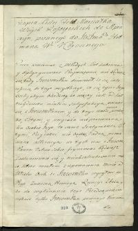 Miscellanea z lat 1678-1767 zawierające odpisy listów, akt publicznych i mów odnoszących się przeważnie do spraw politycznych Polski okresu panowania Augusta III i pierwszych lat panowania Stanisława Augusta Poniatowskiego.