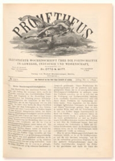 Prometheus : Illustrirte Wochenschrift über die Fortschritte in Gewerbe, Industrie und Wissenschaft. 11. Jahrgang, 1899, Nr 530