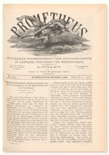 Prometheus : Illustrirte Wochenschrift über die Fortschritte in Gewerbe, Industrie und Wissenschaft. 11. Jahrgang, 1900, Nr 534