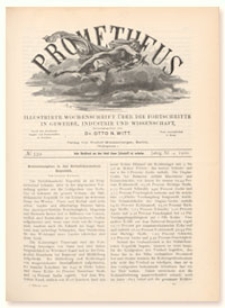 Prometheus : Illustrirte Wochenschrift über die Fortschritte in Gewerbe, Industrie und Wissenschaft. 11. Jahrgang, 1900, Nr 539