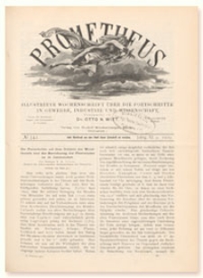 Prometheus : Illustrirte Wochenschrift über die Fortschritte in Gewerbe, Industrie und Wissenschaft. 11. Jahrgang, 1900, Nr 542