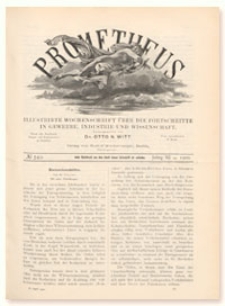 Prometheus : Illustrirte Wochenschrift über die Fortschritte in Gewerbe, Industrie und Wissenschaft. 11. Jahrgang, 1900, Nr 549