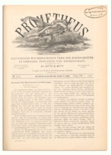 Prometheus : Illustrirte Wochenschrift über die Fortschritte in Gewerbe, Industrie und Wissenschaft. 12. Jahrgang, 1900, Nr 579