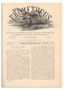 Prometheus : Illustrirte Wochenschrift über die Fortschritte in Gewerbe, Industrie und Wissenschaft. 12. Jahrgang, 1901, Nr 609