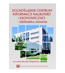 Dolnośląskie Centrum Informacji Naukowej i Ekonomicznej - biblioteka otwarta