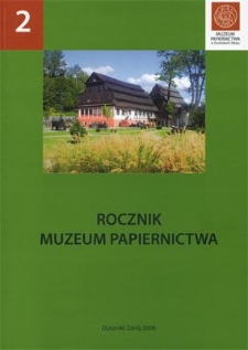 Kalendarium Muzeum Papiernictwa 1968–1991. Okres bardecki