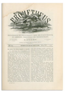 Prometheus : Illustrirte Wochenschrift über die Fortschritte in Gewerbe, Industrie und Wissenschaft. 13. Jahrgang, 1901, Nr 629