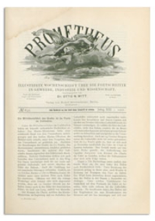 Prometheus : Illustrirte Wochenschrift über die Fortschritte in Gewerbe, Industrie und Wissenschaft. 13. Jahrgang, 1901, Nr 631