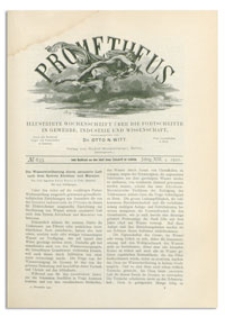 Prometheus : Illustrirte Wochenschrift über die Fortschritte in Gewerbe, Industrie und Wissenschaft. 13. Jahrgang, 1901, Nr 633