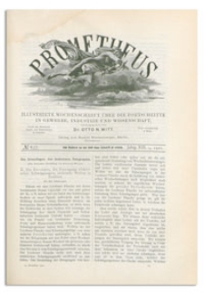 Prometheus : Illustrirte Wochenschrift über die Fortschritte in Gewerbe, Industrie und Wissenschaft. 13. Jahrgang, 1901, Nr 637