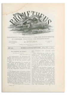 Prometheus : Illustrirte Wochenschrift über die Fortschritte in Gewerbe, Industrie und Wissenschaft. 13. Jahrgang, 1902, Nr 640