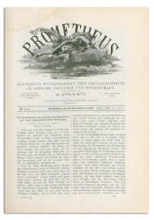 Prometheus : Illustrirte Wochenschrift über die Fortschritte in Gewerbe, Industrie und Wissenschaft. 13. Jahrgang, 1902, Nr 642