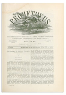 Prometheus : Illustrirte Wochenschrift über die Fortschritte in Gewerbe, Industrie und Wissenschaft. 13. Jahrgang, 1902, Nr 644