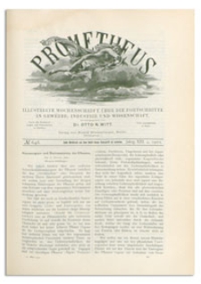 Prometheus : Illustrirte Wochenschrift über die Fortschritte in Gewerbe, Industrie und Wissenschaft. 13. Jahrgang, 1902, Nr 648