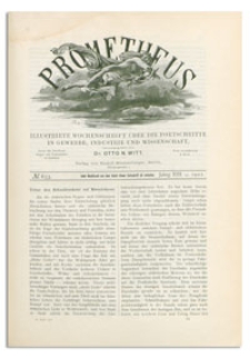 Prometheus : Illustrirte Wochenschrift über die Fortschritte in Gewerbe, Industrie und Wissenschaft. 13. Jahrgang, 1902, Nr 653