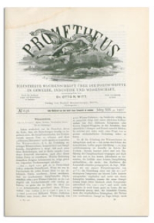 Prometheus : Illustrirte Wochenschrift über die Fortschritte in Gewerbe, Industrie und Wissenschaft. 13. Jahrgang, 1902, Nr 658