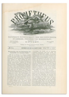 Prometheus : Illustrirte Wochenschrift über die Fortschritte in Gewerbe, Industrie und Wissenschaft. 13. Jahrgang, 1902, Nr 665
