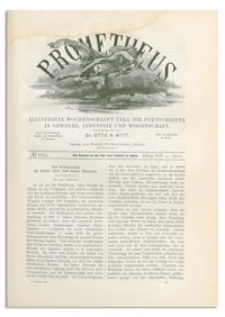 Prometheus : Illustrirte Wochenschrift über die Fortschritte in Gewerbe, Industrie und Wissenschaft. 13. Jahrgang, 1902, Nr 669