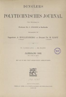 Dinglers Polytechnisches Journal, Jr. 73, Bd. 283, Heft 1