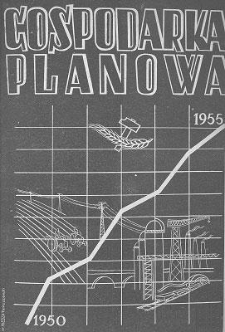 Gospodarka Planowa, Rok V, październik 1950, nr 10