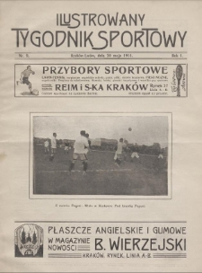 Ilustrowany Tygodnik Sportowy. 1914, R.1 nr 9