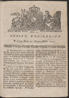 Gazeta Warszawska. R.1786 Nr 44